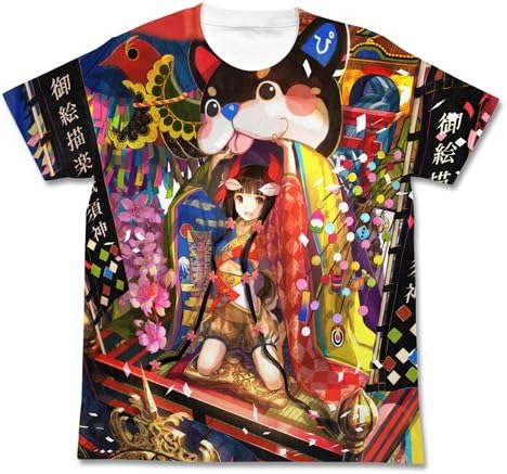 Amazon Pixiv祭 藤ちょこ フルグラフィックtシャツ ホワイト サイズ S アニメ 萌えグッズ 通販