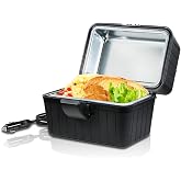 VaygWay 12V Portable Heating Lunch Box Electric Insulated Lunch Box Food Warmer Universal Perfect for Traveling, Picnics, Camping and On-site Lunch Break
