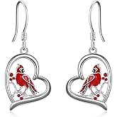 POPLYKE Animals Earrings Dangle Drop Jewelry for Women Sterling Silver Earrings Gifts for Women Wife