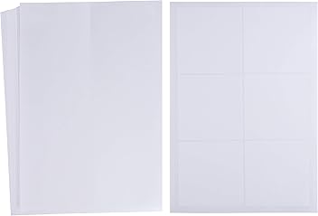 plain white stickers