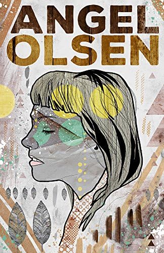 Angel Olsen Poster / Indie Rock / Folk / Art / Modern Design / Pop Art / Limited Edition of 100 / Singer Songwriter