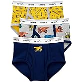 Carter's Boys' 3 Pack Monkey Superhero Cotton Briefs