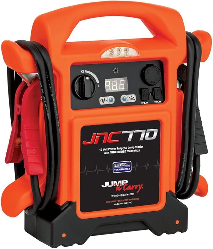 Clore Automotive JumpNCarry JNC770O 1700 Peak Amp Premium