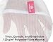 Freegrace Laundry Bag Ultra Thick, Extra Durable & Breathable 120 g/m² Polyester-Fibre Mesh Material - Perfect for Household Use, College Dorms, Travels (Large (1 Pack))