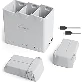 POWERION 2 Pack Mini 3 Series Intelligent Flight Battery Plus with Two-Way Charging Hub for DJI Mini 4 Pro - 3850mAh-7.38V Drone Replacement Battery Pack with Charging Hub Combo for DJI