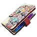 Bcov Galaxy Note 5 Wallet Case, Bfun Packing Tribal Floral Elephant Multi Card Slots Purse Wallet Leather Cover Case for Samsung Galaxy Note 5