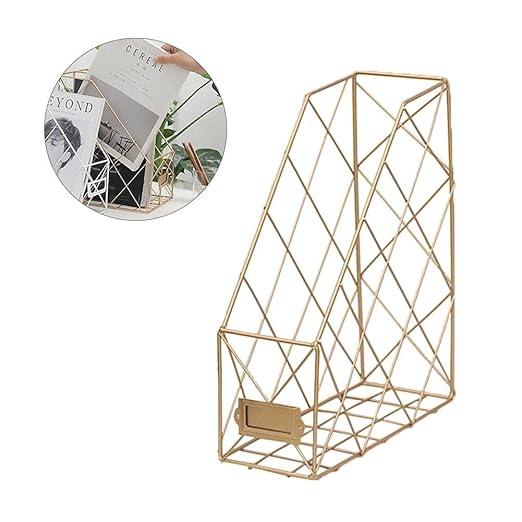 JZTRADING Revistero Archivador Archivador Revista Archivo de plástico