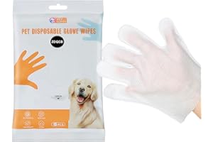 Pet Wipes for Dogs and Cats, cat Wipes Dog Wipes Cleaning deodorizing Hypoallergenic Dog Wipes Cleaning Fur and Butt pet Groo
