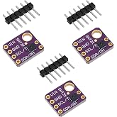 BTFO 3pcs SHT31-D SHT31 Temperature Humidity Sensor Module | 2.4V-5.5V DC Digital Temperature and Humidity Sensor Board with I2C Interface for Smart Home Microcontrollers