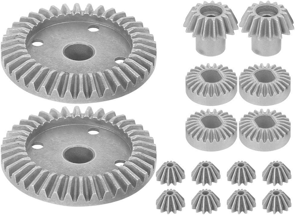 VGEBY RC Differential Gears, Metal Construction, High-Performance 1:18 Scale RC Crawler Upgrade Kit