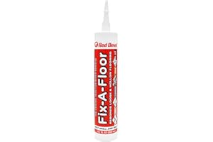 The Original Fix-A-Floor Loose Tile Repair Adhesive - Tile, Porcelain, Ceramic, Marble, Stone & Wood. Custom Tip for All Grout Sizes – 10.1 oz. *for Best Results Use The Proven Power of a Caulk Gun*