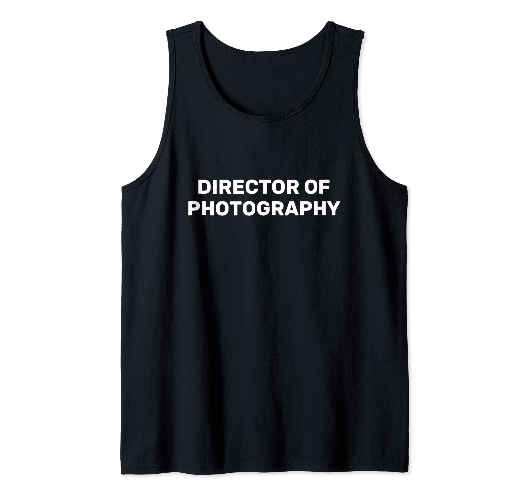 Movie Set Film Crew Director of Photography Tank Top