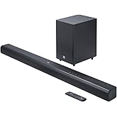JBL Cinema SB550-3.1 Channel Soundbar with Wireless Subwoofer and Dolby Audio, 250W, HDMI ARC and Wireless Bluetooth Streamin