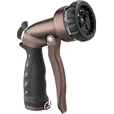 Orbit Adjustable Spray Gardening Hose Nozzle - 56891D | Multi-Pattern Gardening Hose Nozzle for Versatile Lawn, Garden &amp; Plant Watering with Adjustable Spray Settings