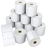 LabelChoice Direct Thermal Label 2" x 1" Compatible with Zebra Desktop Printers & Rollo Label Printer Multipurpose Labels for