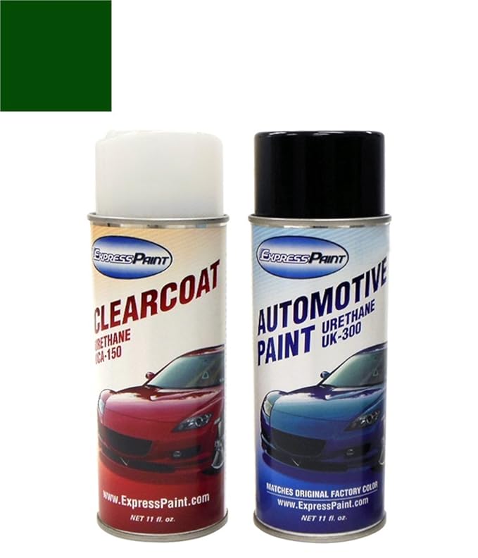 ColorRite Aerosol Jaguar XJ Automotive Touchup Paint British Racing