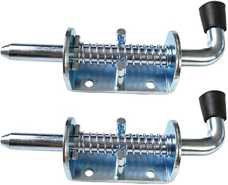 DOITOOL 2 Piezas Perno de Barril Cerradura de Pestillo con Resorte