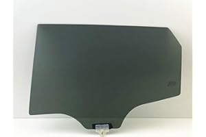 NAGD Driver Left Side Rear Door Window Door Glass Compatible with Hyundai Santa Fe Sport 2013-2018 Models