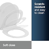 Ideal Standard Tirso Soft Close Toilet Seat Antibacterial White Universal Oval view 6