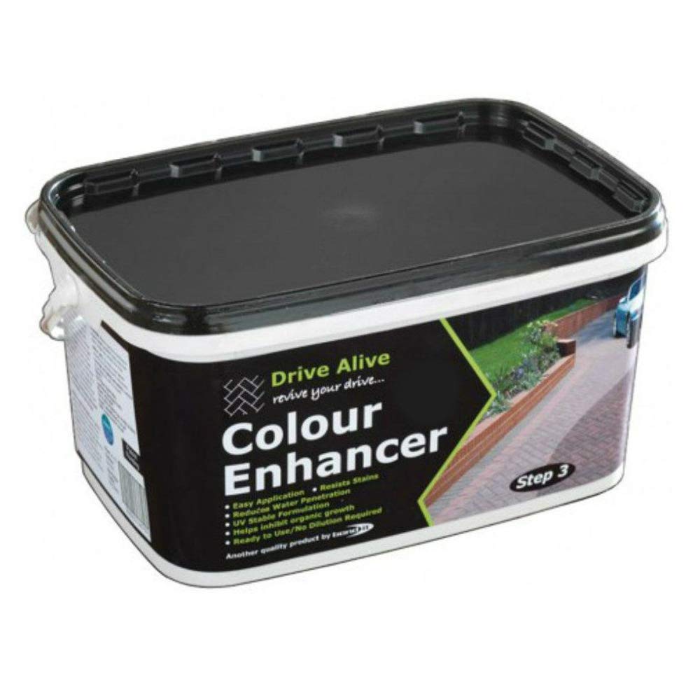 Drive Alive Buff Concrete Block Paving Colour Enhancer & Sealer 1 x 4 Ltrs