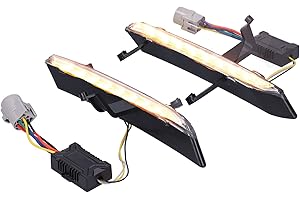Torvex Daytime Running Light, LED Signal Lamp Compatible with Mazda CX-30 2020-2021, Dynamic Flowing Fog Driving Light