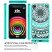 LG X Power Clear Case ,LG K6P/K210 Case with HD Screen Protector , AnoKe Mandala Ultra Slim Hard Cover TPU Phone Cover Case For LG X Power [K6p K210 (2016) K450 K6 K6P K220 US610]TM CH Mint