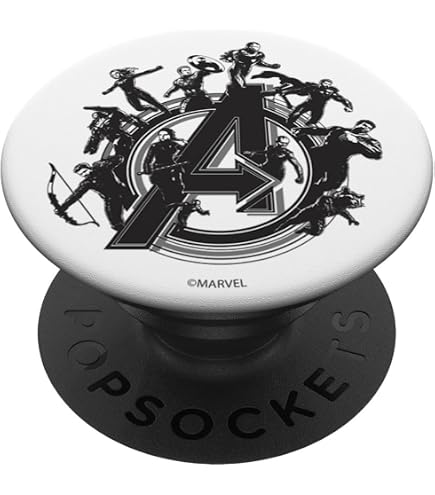PopSocket Steampunk Montagnes Phénix - Design Vintage Fantaisie - Adhésif Interchangeable