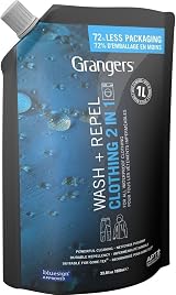 Grangers Wash + Repel Clothing 2 in 1 Eco Pouch 1 Litre Grangers view 2