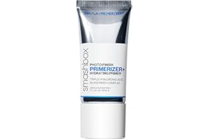 Smashbox Photo Finish Primerizer | Hydrating Primer for 72 Hours, Smoothes Skin with Silky Barrier | Triple Hyaluronic Acid, Niacinamide, Silkscreen Complex & Silicone Free