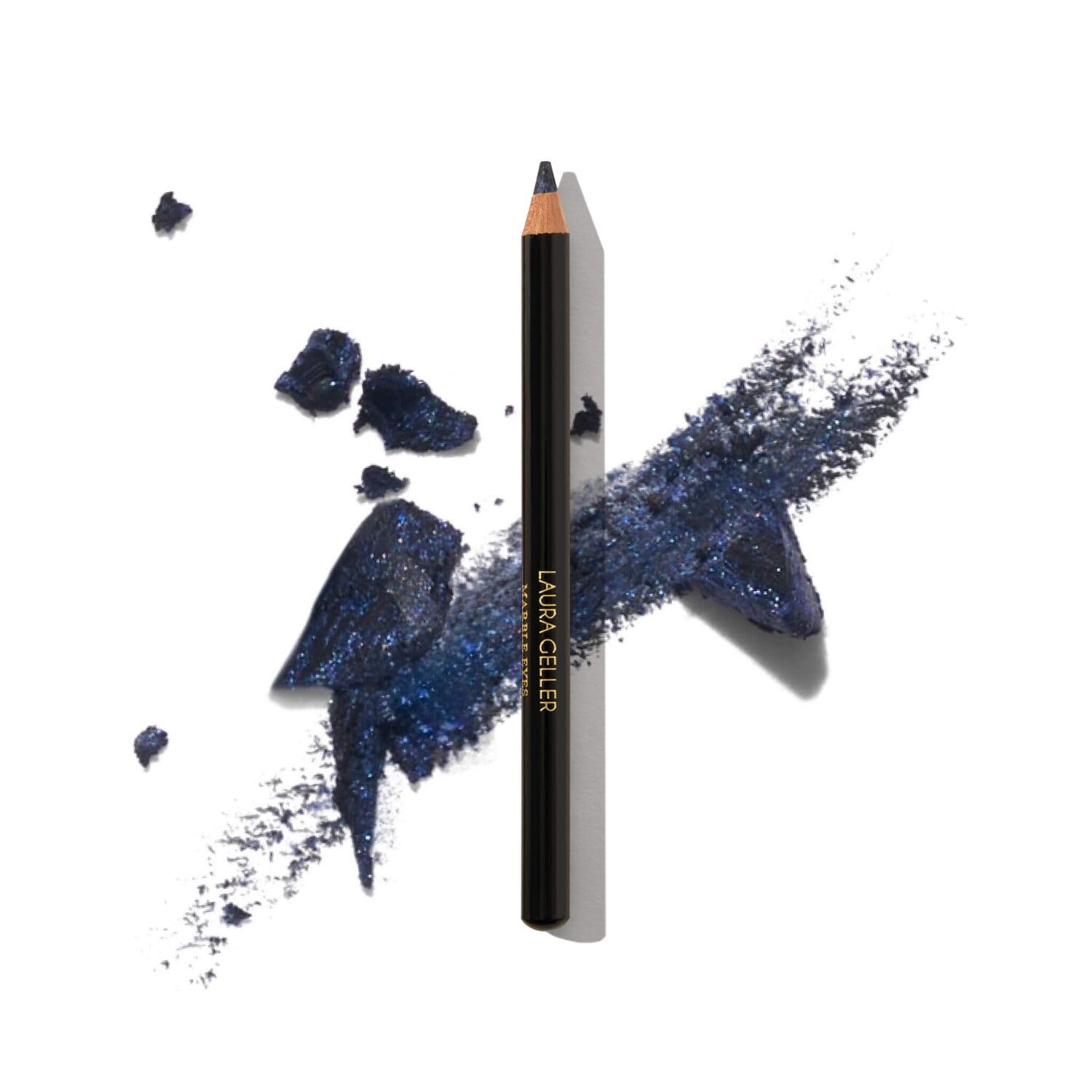 LAURA GELLER NEW YORK Marble Eyes Multidimensional Eyeliner – Long-lasting and Smudge-resistant - Creamy smooth-glide formula- Ultra-pigmented Eye Liner Makeup- Ocean Deep