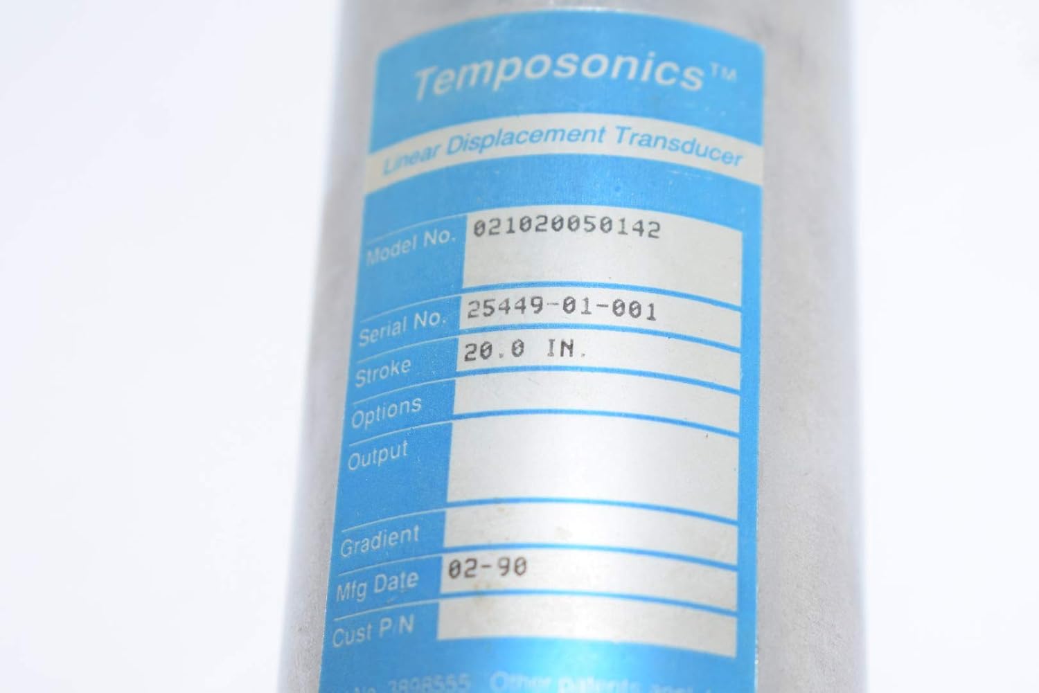 MTS Temposonics 021020050142 Linear Displacement Transducer Sensor