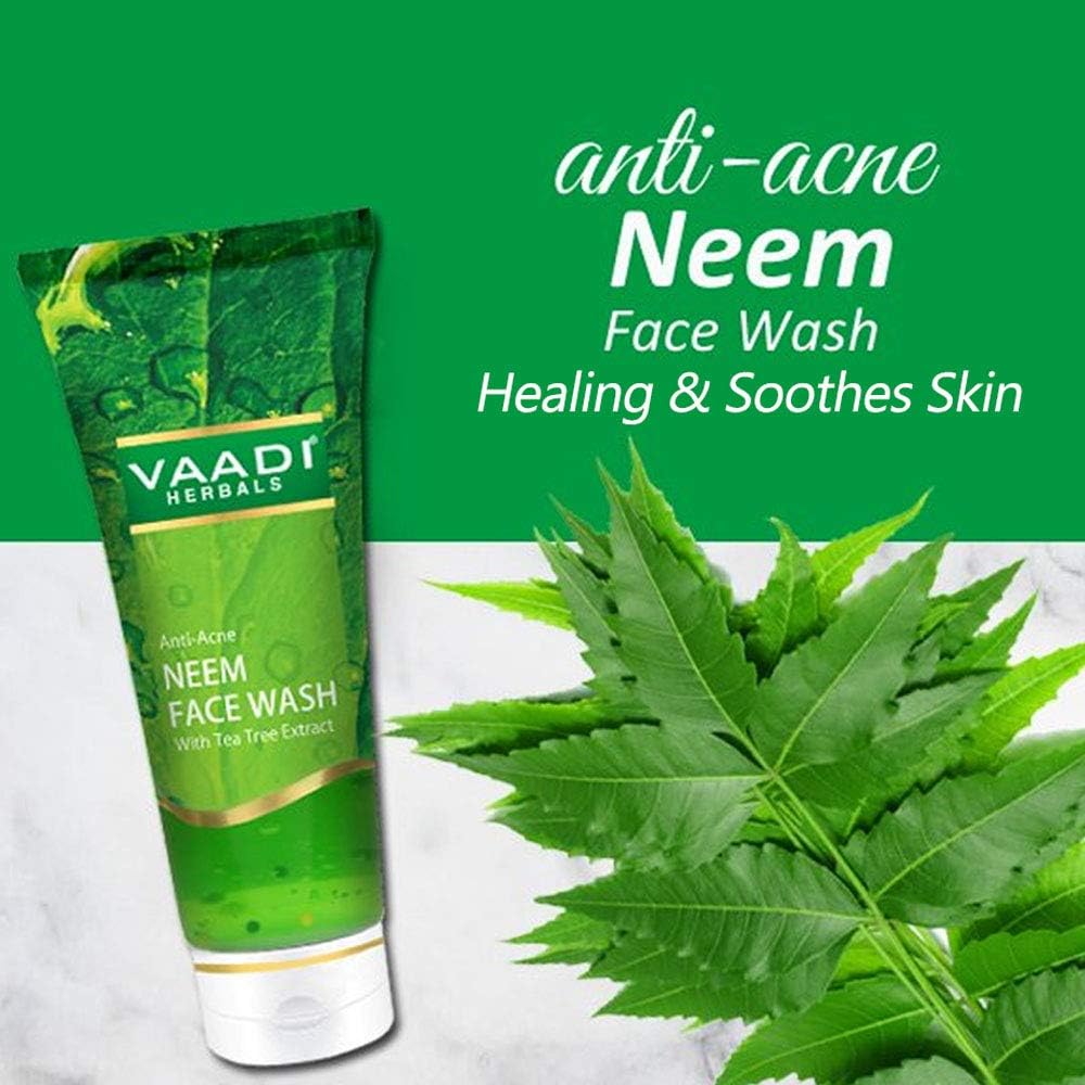 vaadi herbals neem face wash