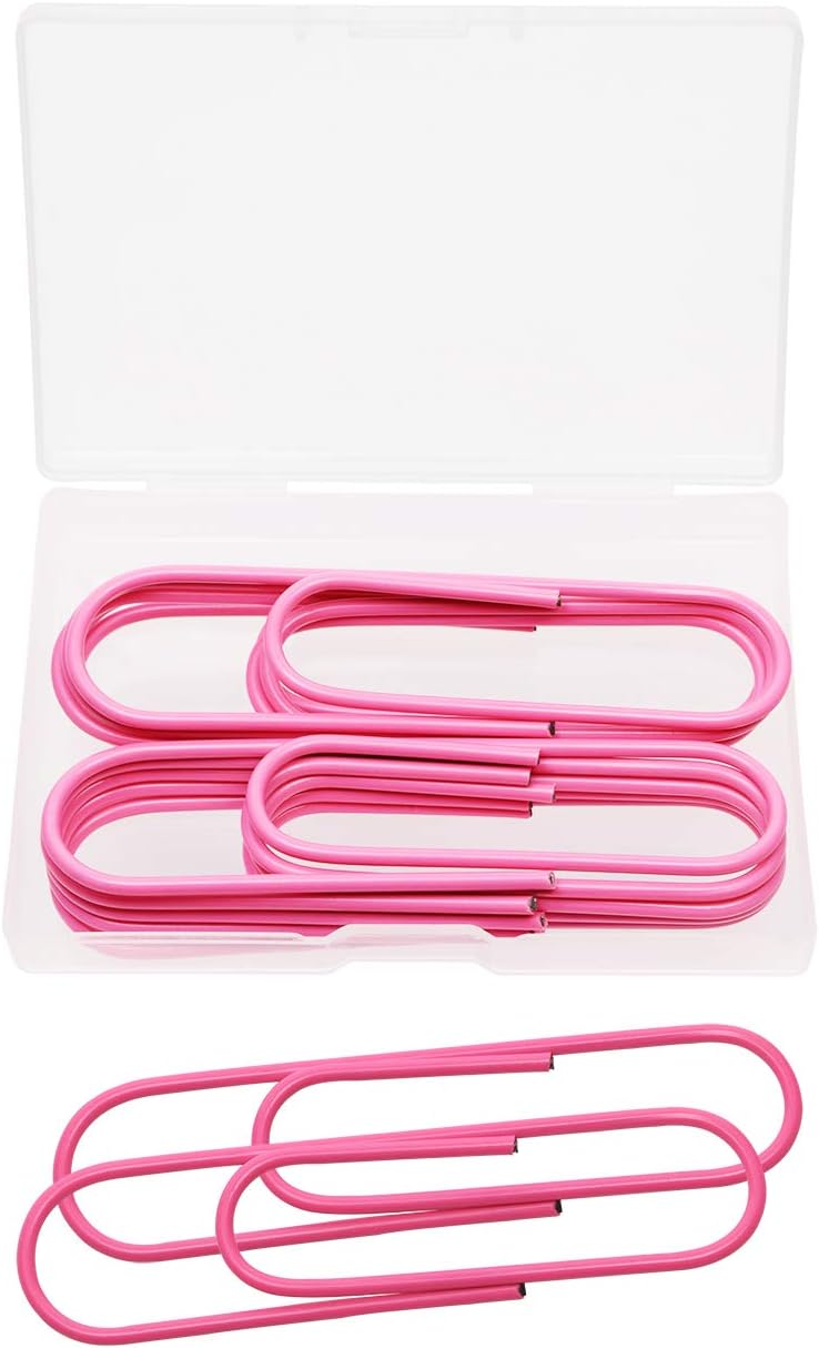 Tupalizy 4 Inch Jumbo Heavy Duty Mega Large Paper Clips