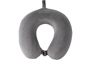 U Shaped Memory Foam Travel Pillow, Neck Pillow with Removable Cover, Pure Memory Foam Neck Pillow,Super Lightweight Portable