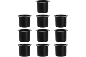 BEAUPRETTY 10pcs Metal Candle Cups Candle Holders Use with Menorah Candelabra Fit Standard Tapered Wax Candles Votive Pegs for Lamp or Candle Making Projects Home Decor