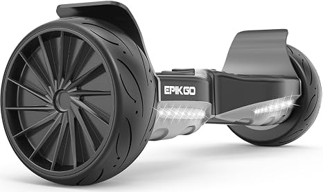 Amazon Com Epikgo Sport Balance Board Self Balance Scooter Hover Balancing Board Ul2272 Certified All Terrain 8 5 Racing Wheels 400w Dual Motor Lg Smart Battery Board Hover Over Tough Road Condition Black Sports Outdoors