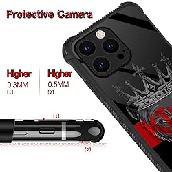 TnXee Compatible with iPhone 14 Plus Case,Bear King