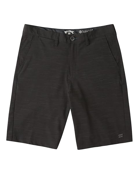 BILLABONG MEN’S CROSSFIRE SLUB HYBRID WALKSHORTS (BIG KIDS)...