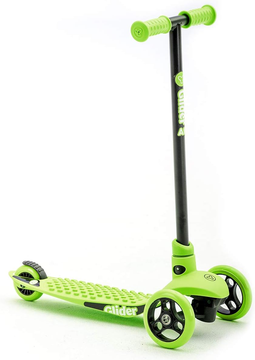 Yvolution Y Glider Air Scooter for Kids Ideal for Beginners from 3-5 Years Green, 100810