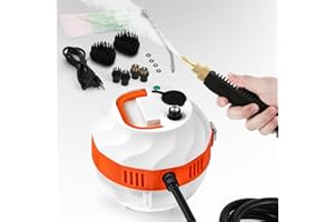 Hapyvergo Handheld Steam Cleaner High Pressure Steamer for Cleaning for Grout Tile Hand Held Portable Steamer Cleaner for Car Auto Small Mini Power Cleaning Steamer High Heat for Home