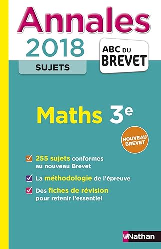 Download Annales ABC du Brevet Sujets Maths 2018 PDF