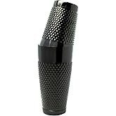Diamond Boston Shaker Set (Onyx), 16 oz & 28 oz, Stainless Steel Weighted Tins, Metal Bartending Tool, Professional Bar Accessory