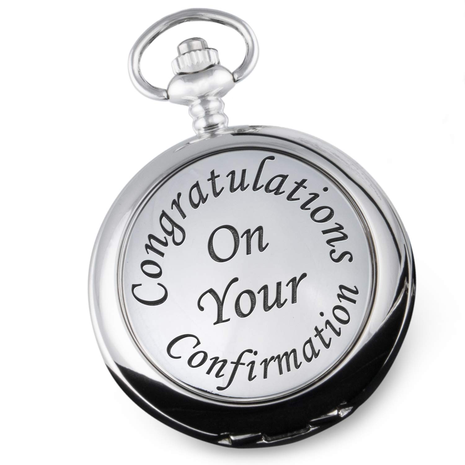 De Walden Boy's Confirmation Day Pocket Watch Gift Idea Religious Service Gifts