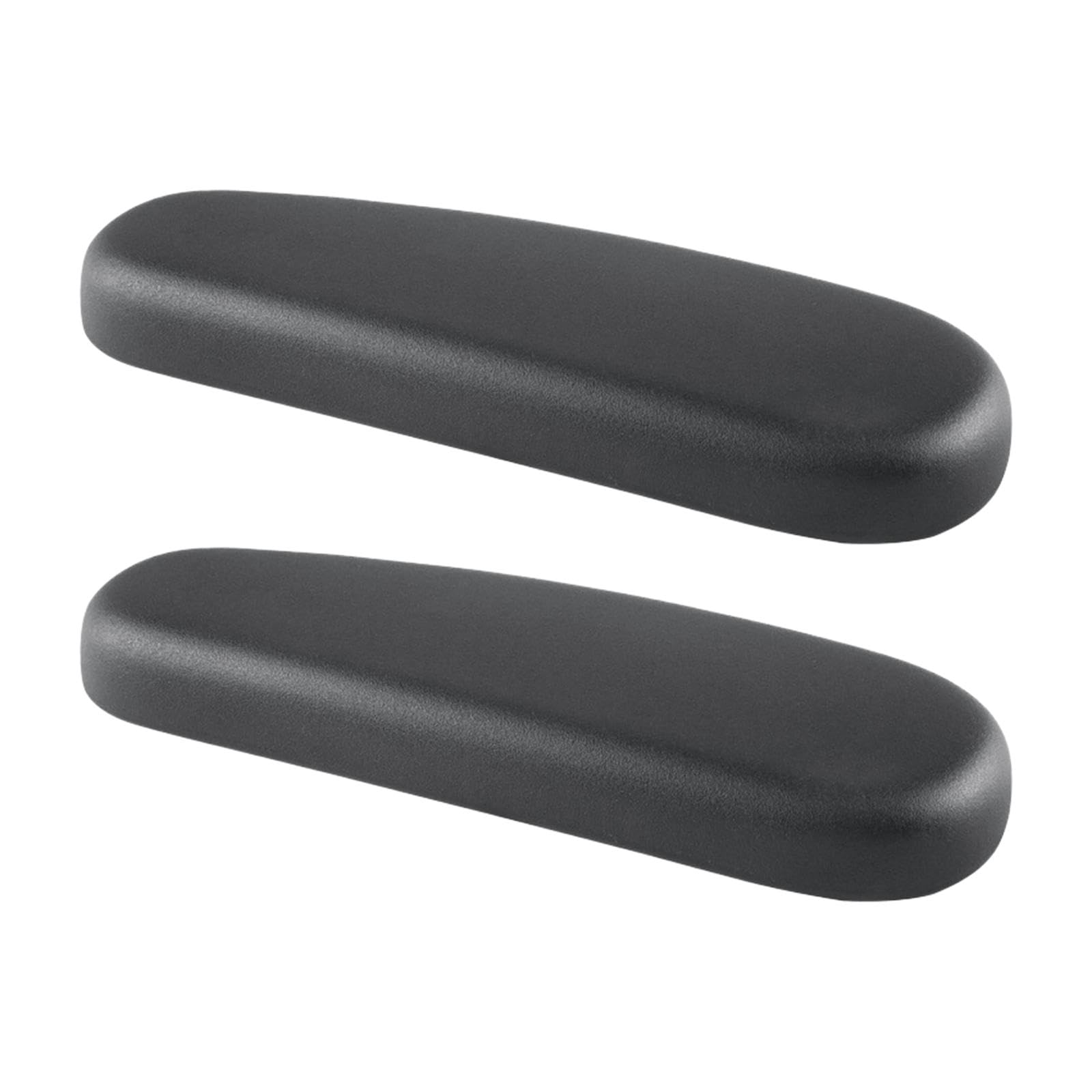 Perfeclan Office Chair Armrest Replacement Pads Caps Mesh Computer Chair Parts Accessory Mounting Holes 4inch Sturdy 1 Pair PU Leather, B