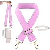 Raxnceyr Water Bottle Holder with Strap for 40oz 30oz Tumbler with Handle, Adjustable Strap for Tumbler Accessories