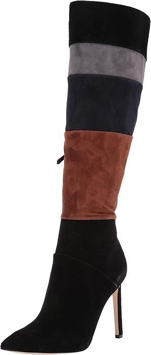 nine west toprank colorblock boots