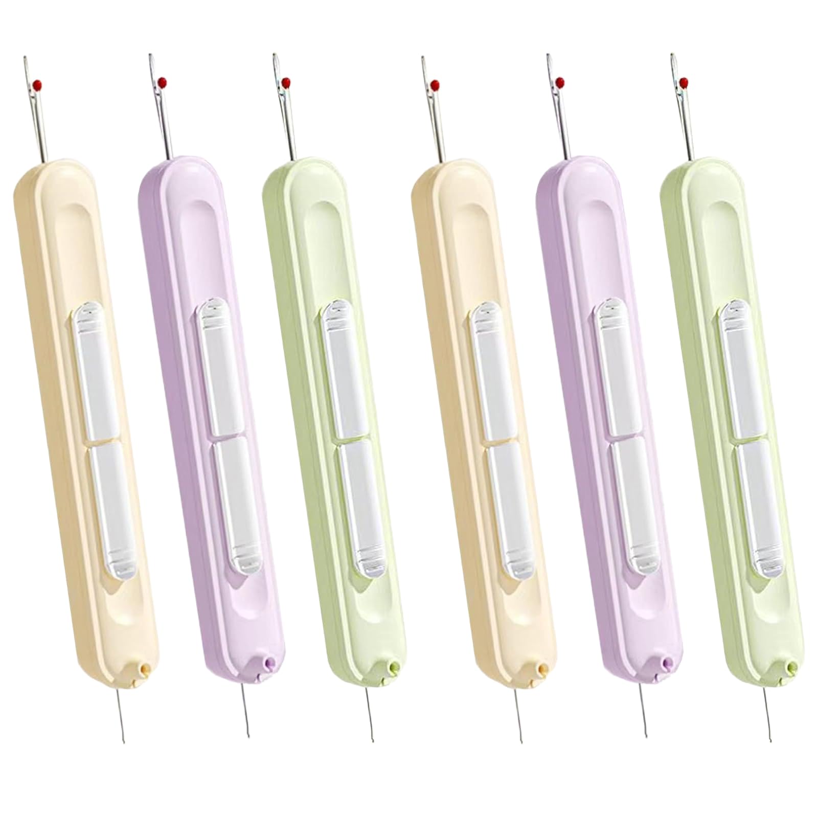 Photo 1 of *Missing Parts* 5 Pack Needle Threader, Upgraded 2-in-1 Automatic Needle Threader & Seam Ripper Tool, Effortless Sewing Accessory for Quick Threading & Seam Removal, Knitting, Cross Stitch, Embroidery