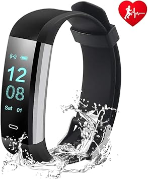 Husan pulsera deporte Fitness smartband reloj pulsómetro con,14 ...
