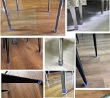 SKYPRO 20Pcs Round 30mm Chair Leg Floor Protectors PVC Transparent view 8