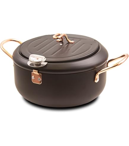Amazon.com: Yoshikawa SJ1025 Deep Frying Pot, Tempura Pot
